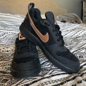 Black & Rose Gold Nike’s